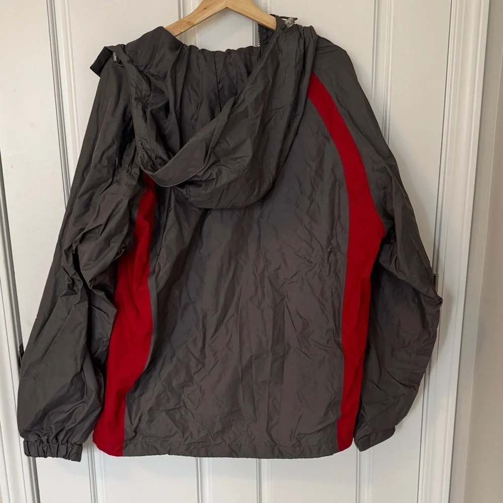Coleman Red and Gray Windbreaker Jacket